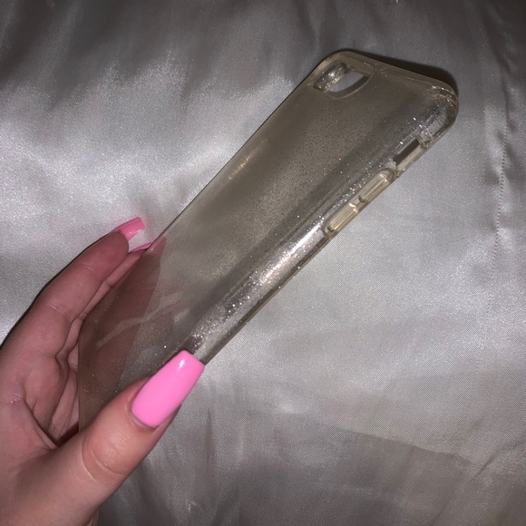 Sparkle Clear iPhone 8 Plus Case - Picture 3 of 4